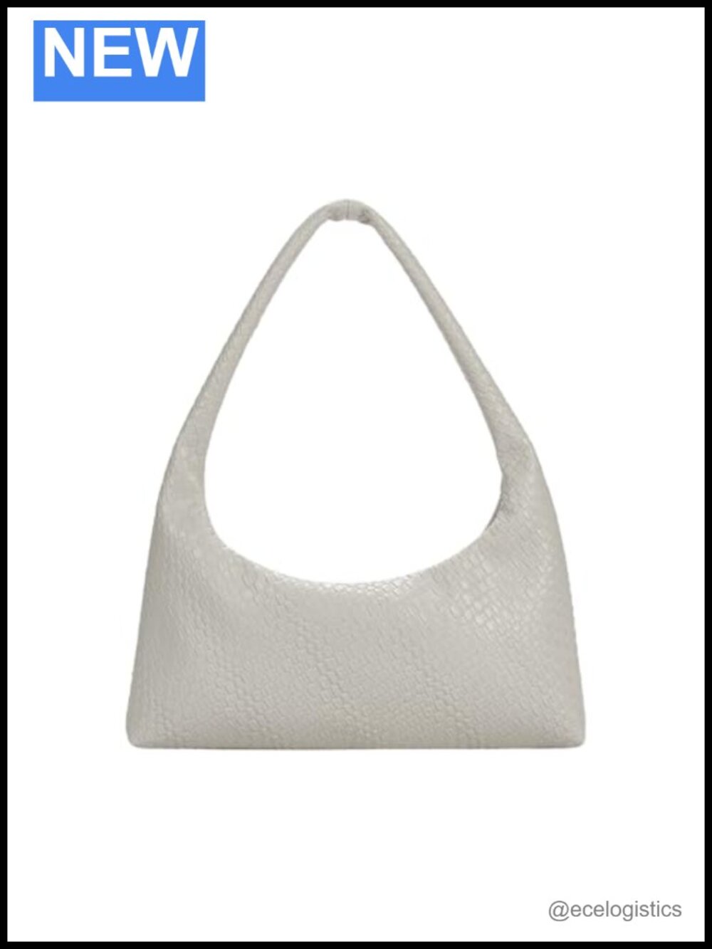 KWANI Slouchy Hobo Bag Embossed Luxury Crossbody Shoulder Bag